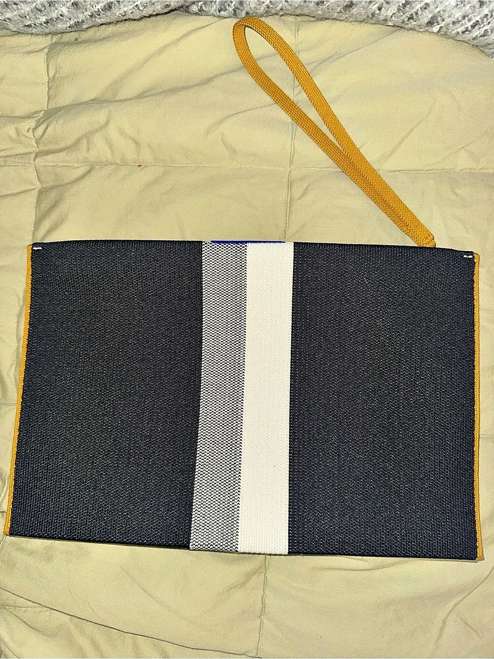Rothy's Wristlet Clutch Black Mist